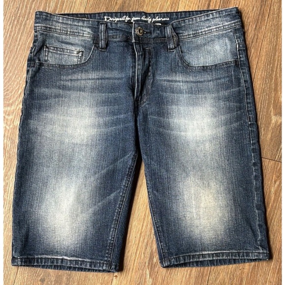 Buffalo Spencer Slim Men's Bermuda Jean Shorts 34x12 Tagged 32